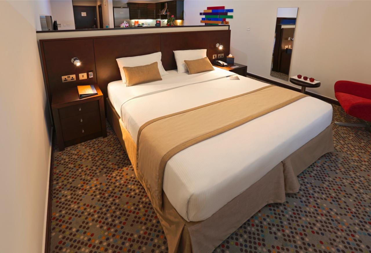 Mena Aparthotel Albarsha At The Mall Dubaj Zewnętrze zdjęcie